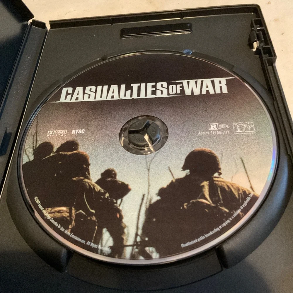 DVD - Casualties of War. V77